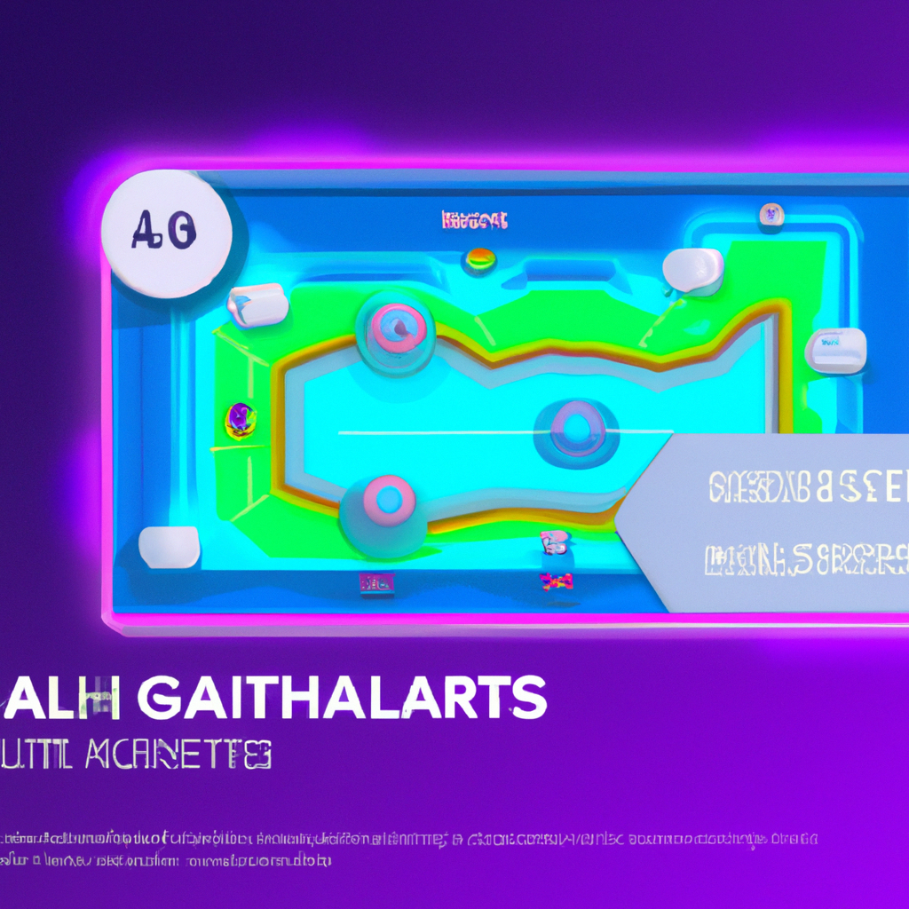 Gallery thumbnail — neon map and UI